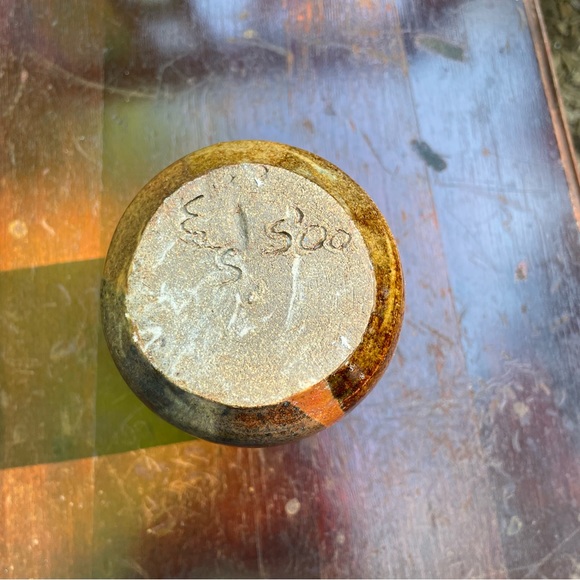 Artisan Pottery Small Vase - Picture 4 of 6